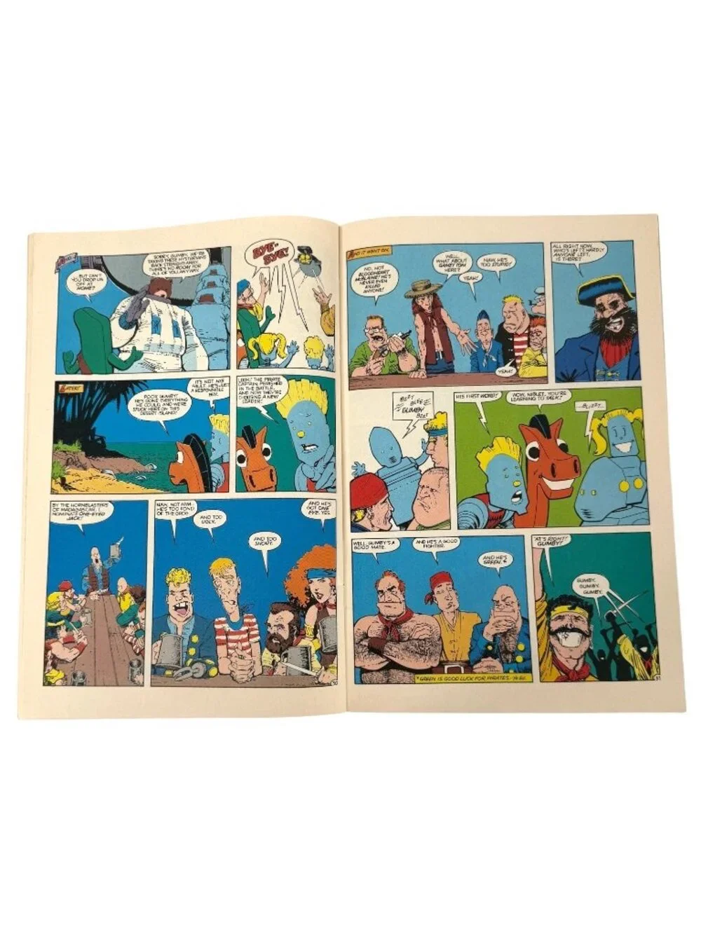 Comico classic gumby